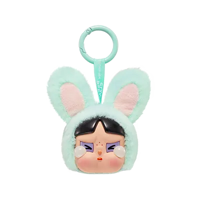 CRYBABY x Powerpuff Girls Series-Vinyl Face Plush Blind Box -Buttercup (Confirmed Style)