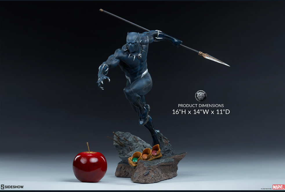 1/5 Marvel Black Panther Avengers Assemble Statue by Sideshow