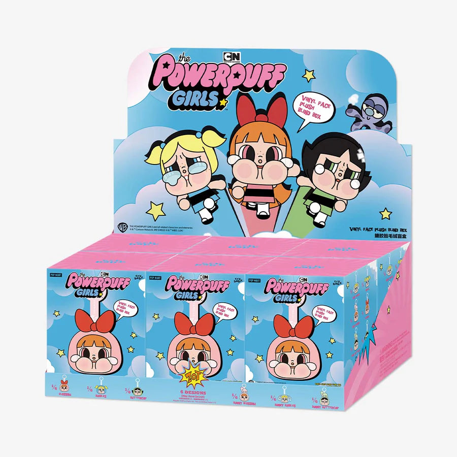 CRYBABY x Powerpuff Girls Series-Vinyl Face Plush Blind Box -Bunny Blossom (Confirmed Style)