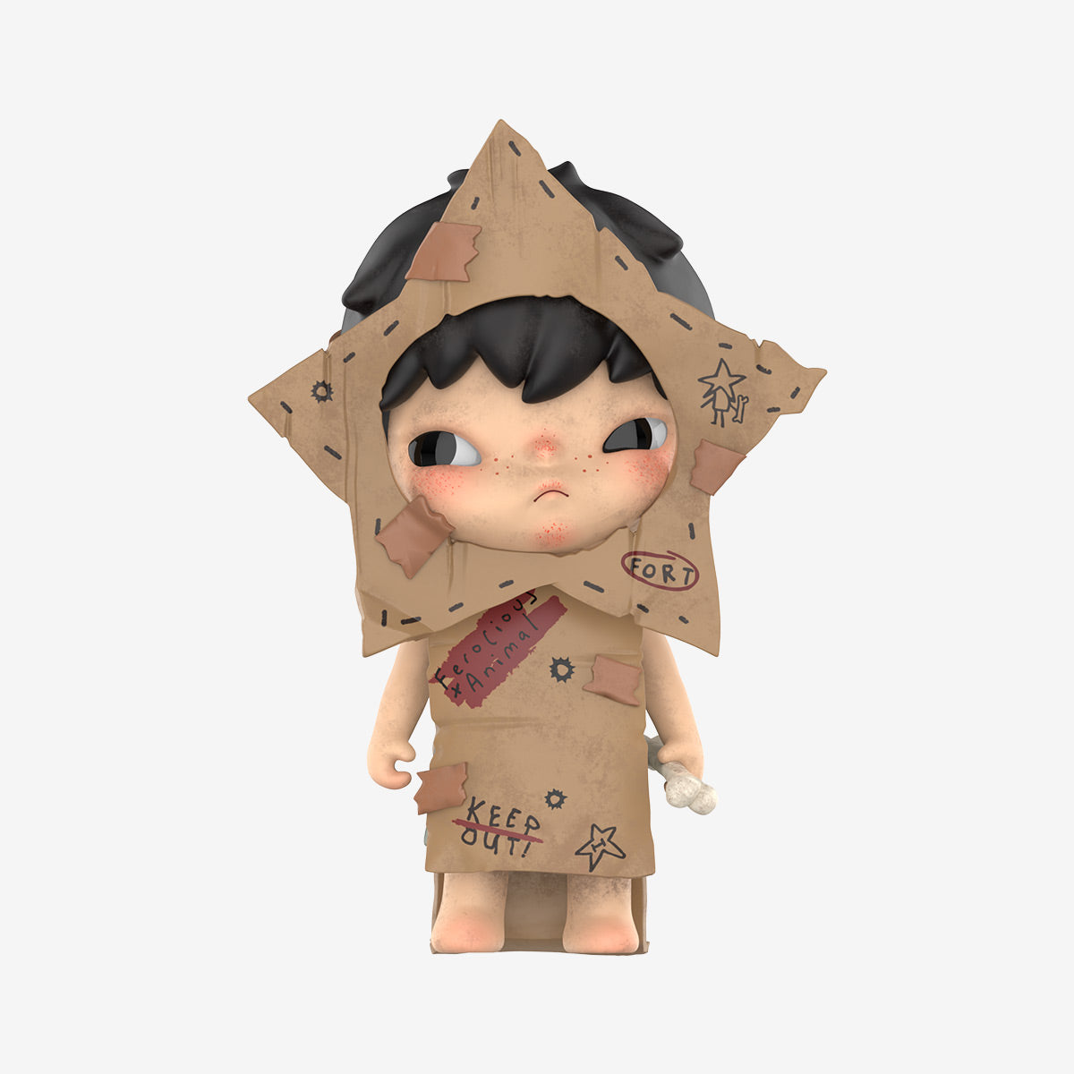 POP MART Hirono Shelter Series Figures - Warrior (Confirmed Style