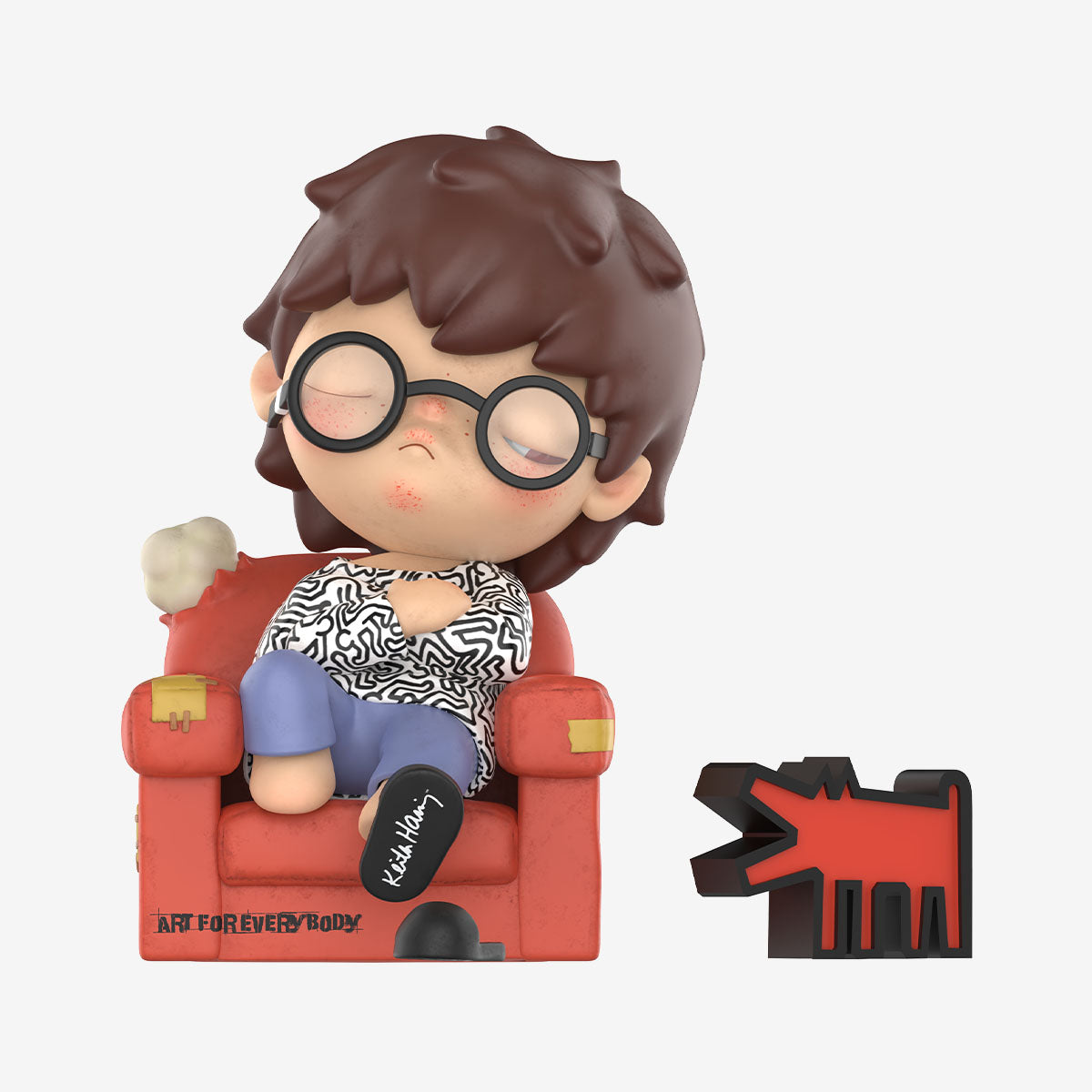 Pop Mart Hirono x Keith Haring Figure Limited Edition (Height