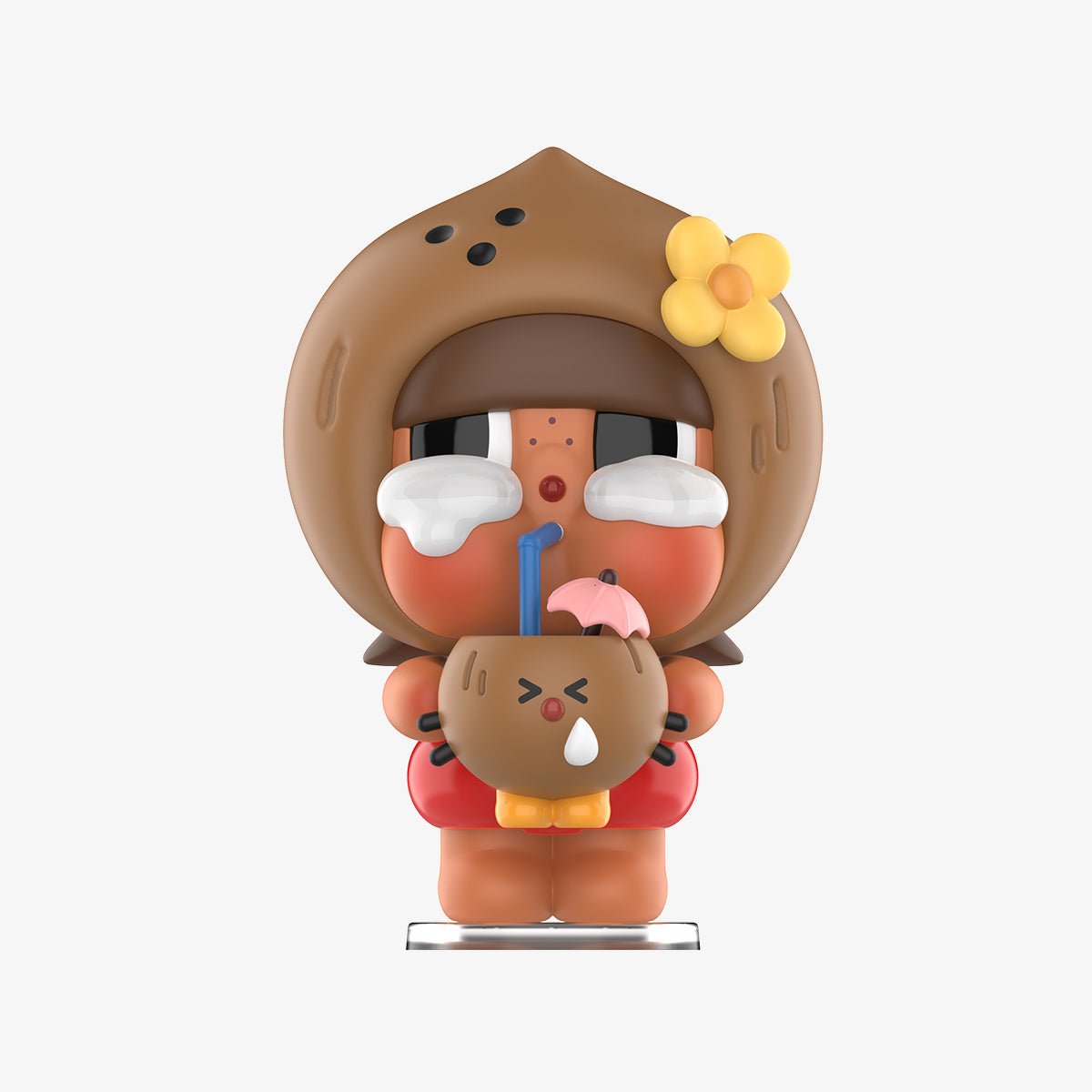 Crybaby Coconut Figure-Brown