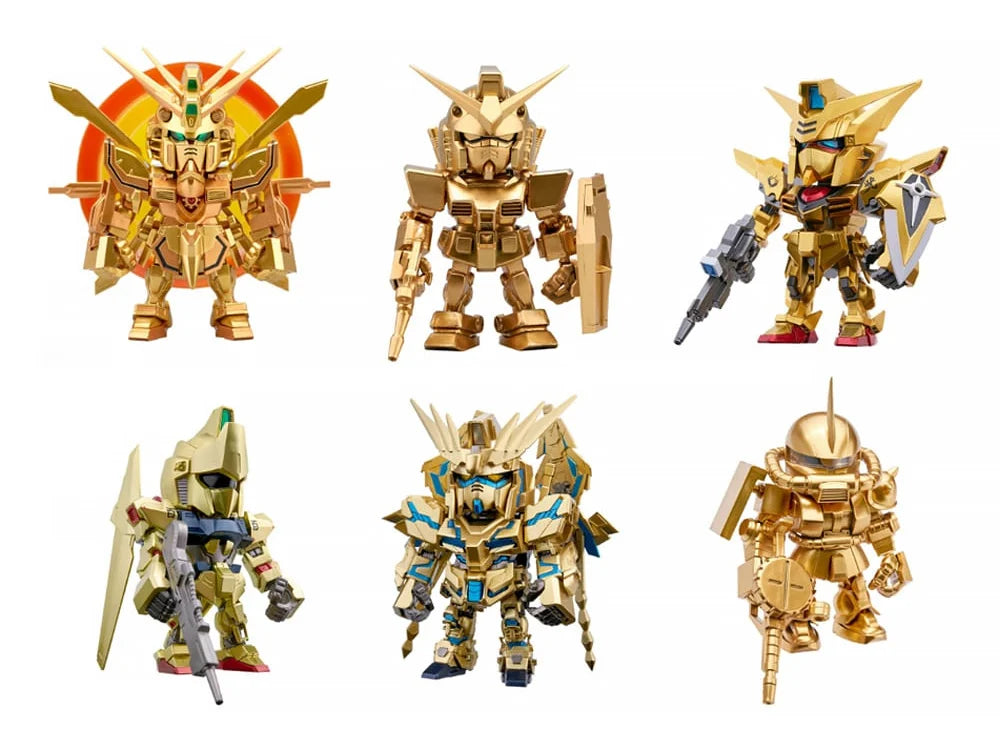 Bandai Namico QMSV Mini GOLD TEAM Blind Box (Whole Set of 8 Bandai Namico QMSV Mini GOLD TEAM Blind Box (Whole Set of 8