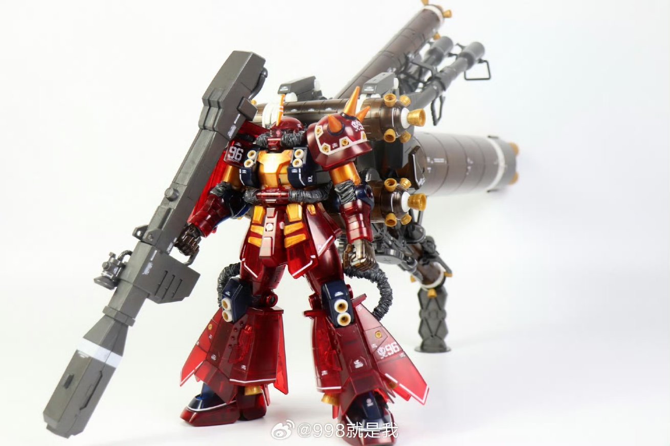 Leien Model ZG-001 MG Psycho Zaku ver.ka clear ver. (Third Party