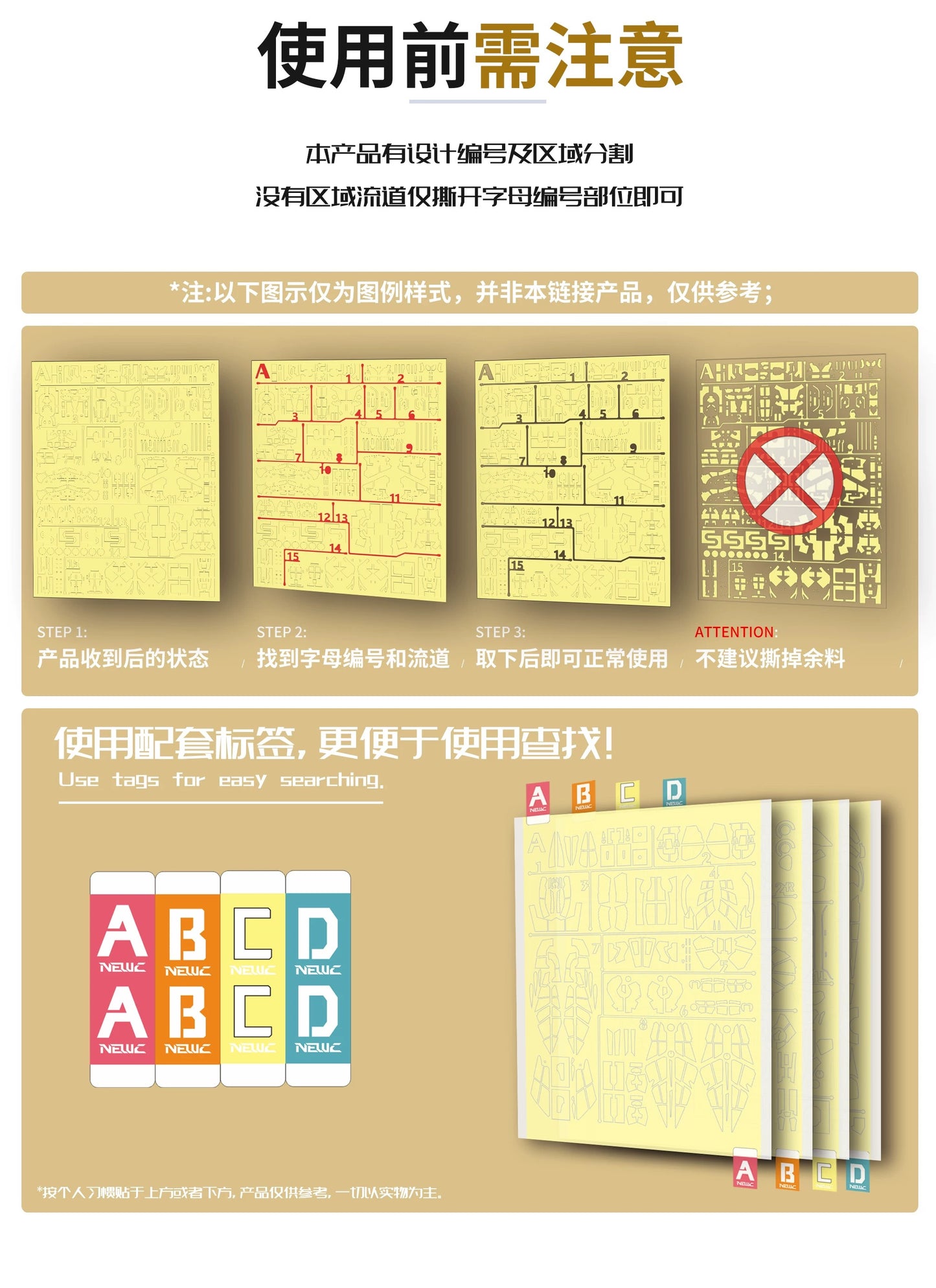 Pre-Cut Masking Tape for HGCE Infinite Justice Spec II 1/144