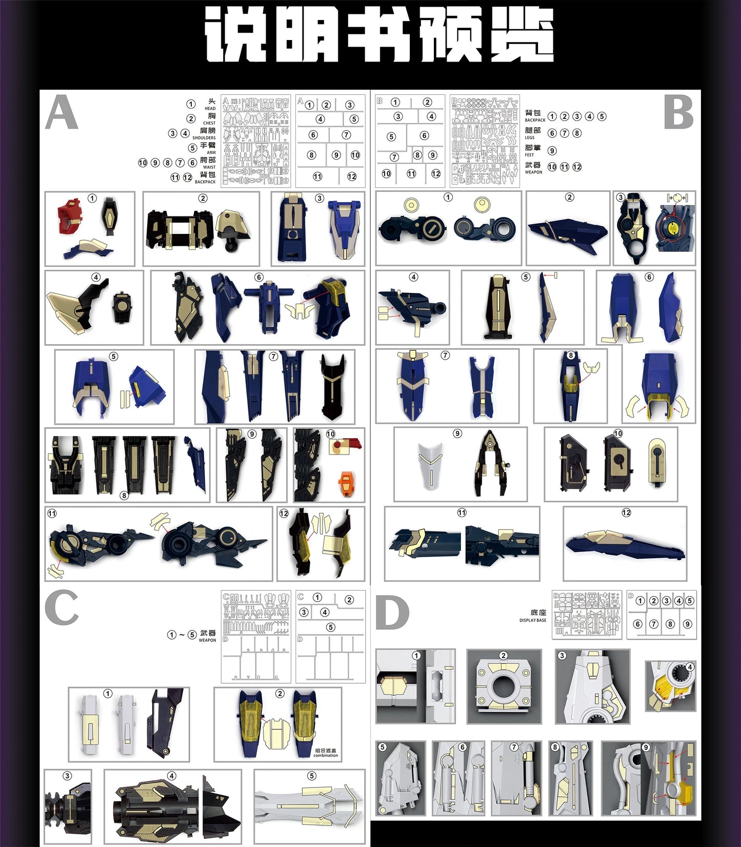 Pre-Cut Masking Tape for SNAA IN ERA+ 1/100 Ruling Type 01. Full Armed Battle Machine