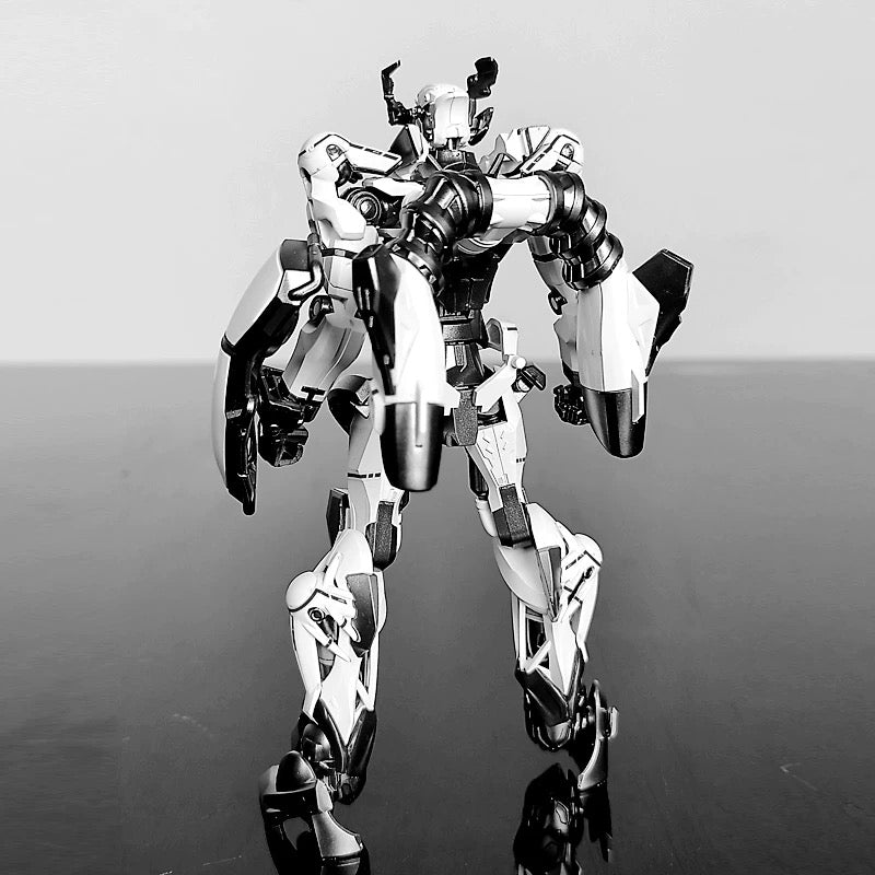 HG 1/144 gMS-Ω GQuuuuuuX Black/White Customized Version Titanium Coating (Qianshou Studio)
