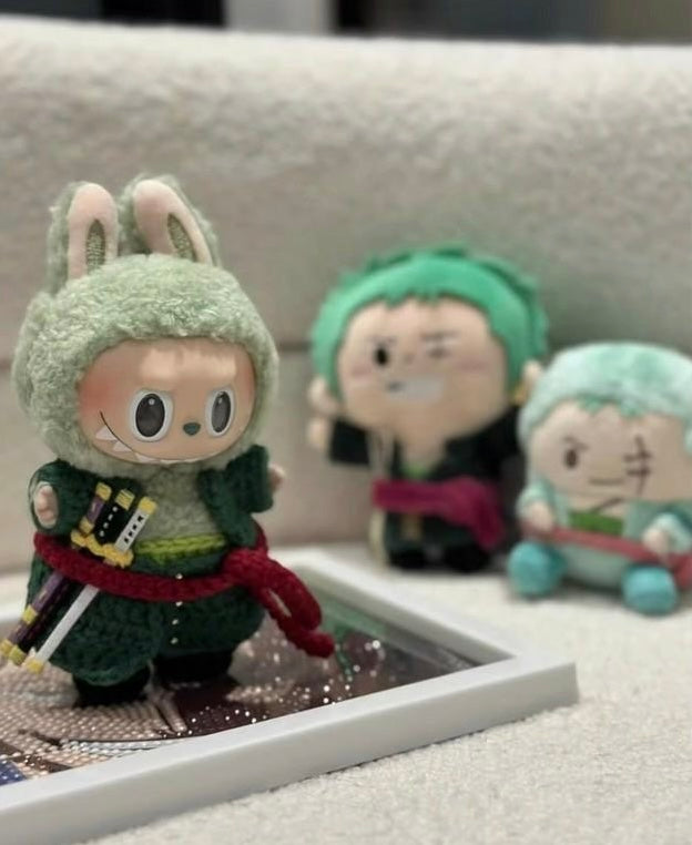 POP MART THE MONSTERS - Labubu Outfit - One Piece Roronoa Zoro (Outfit Only)