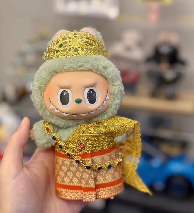 POP MART THE MONSTERS - Labubu Outfit - Thailand Dress 3 (Outfit Only)