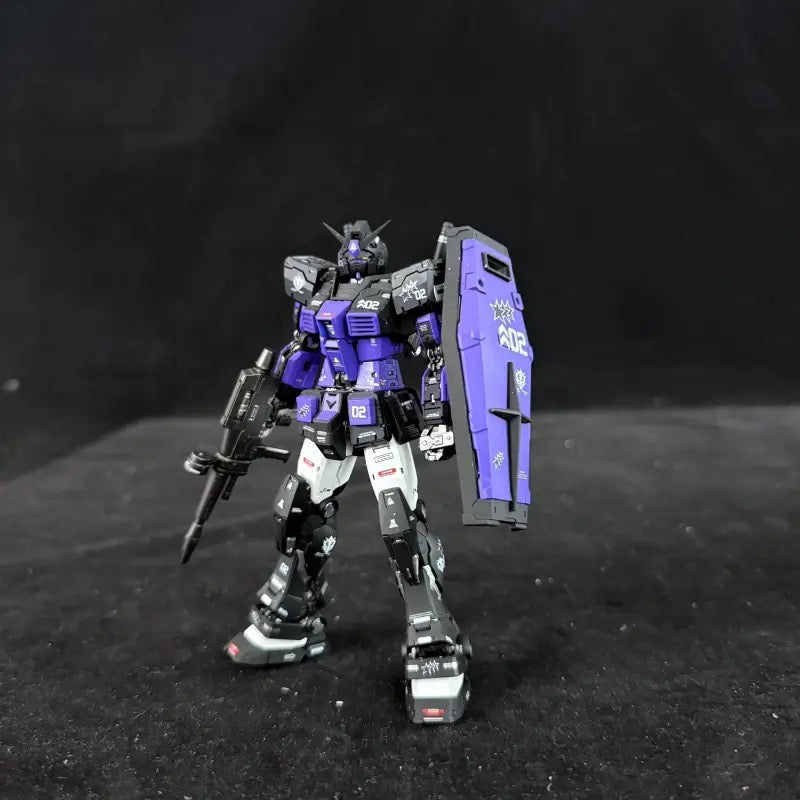 Fat Cat 1/100 Scale RG RX-78-2 Ver. 2.0 Customized Version Black