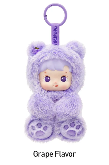 HACIPUPU Gummy Bear Series-Vinyl Plush Pendant Blind Box - Cherry Flavor (Confirmed Style)