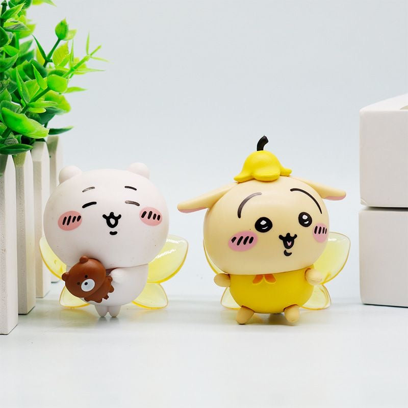 Chiikawa Happy Friends Blind Box Action Figure (Whole Set of 6)