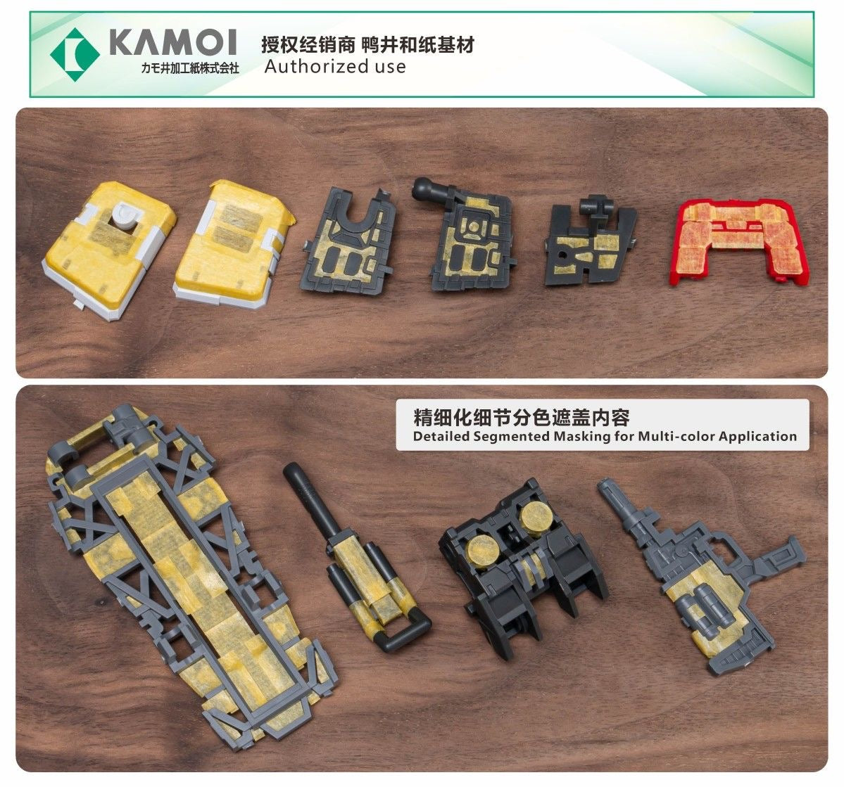 (TAS Studio) Pre-cut Masking Types for Fat Cat Studio 1/100 scale RG RX-78-2 Version 2.0