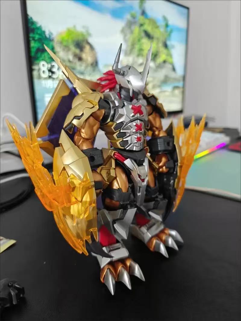 ZY Studio Figure-Rise Amplified Wargreymon Metallic Coating Version (Third Party)