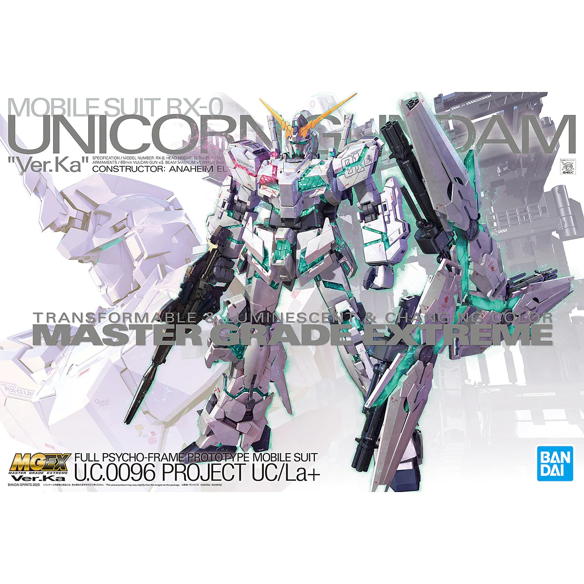 MGEX Unicorn Gundam Ver. Ka 1/100 – Cool Dragon Hobby