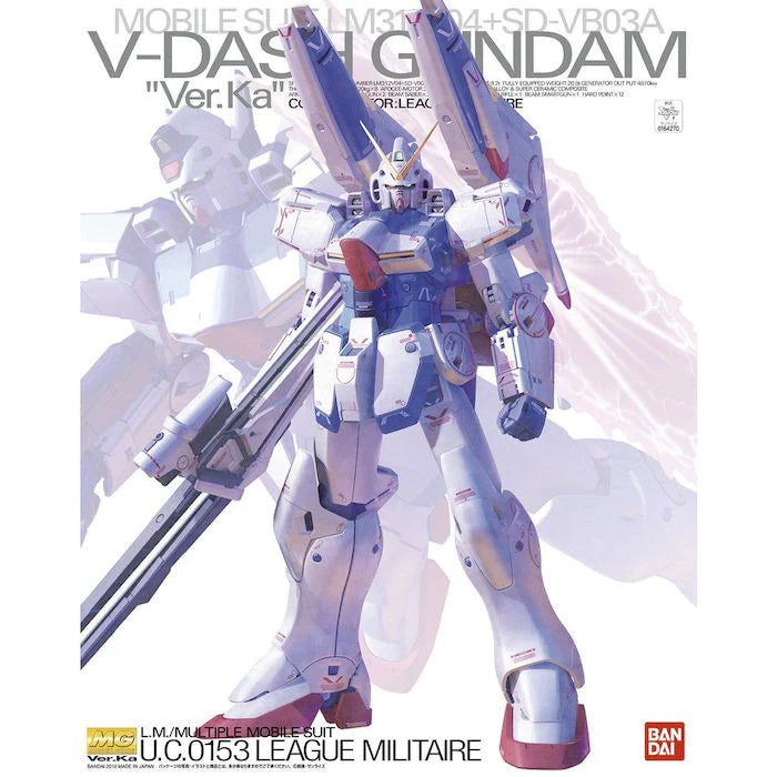 ロボット MG V-DASH GUNDAM Ver.Ka 1/100 MG V-Dash Gundam Ver.Ka 1/100 – Cool Dragon Hobby