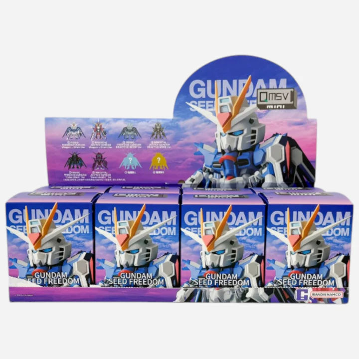 QMSV Seed Freedom Gundam Blind Box Series Movie Edition - Wholse QMSV Seed Freedom Gundam Blind Box Series Movie Edition - Wholse