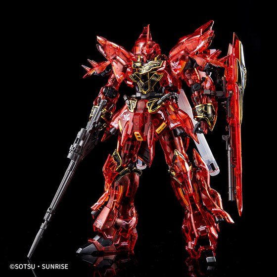 RG 1/144 SINANJU [CLEAR COLOR]　ガンダム RG Sinanju [Clear Color] 1/144 – Cool Dragon Hobby