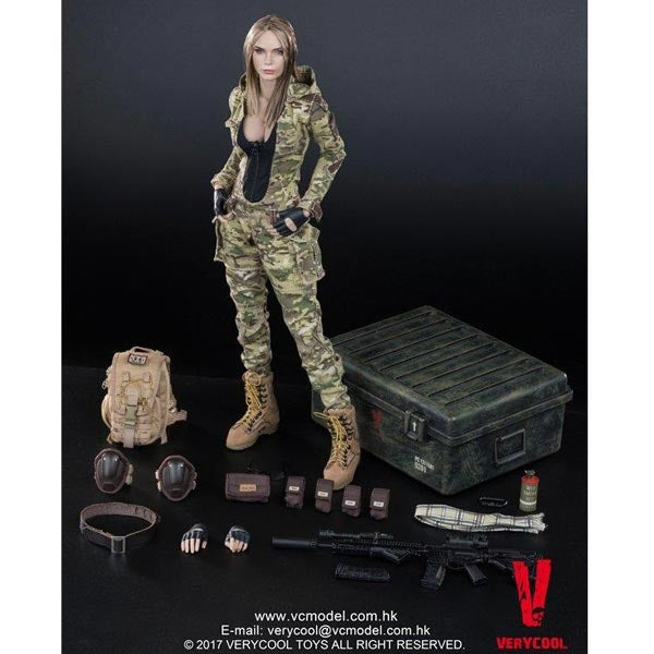 VERY COOL VCF-2031 Villa MC Female Soldier 1/6