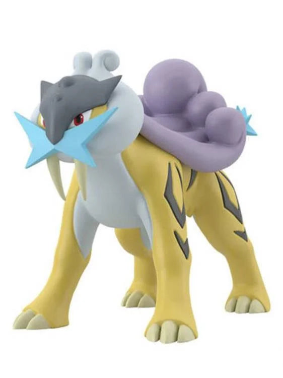Pokemon Scale World Johto Region Raikou, Entei, & Suicune Set of 3 Figures