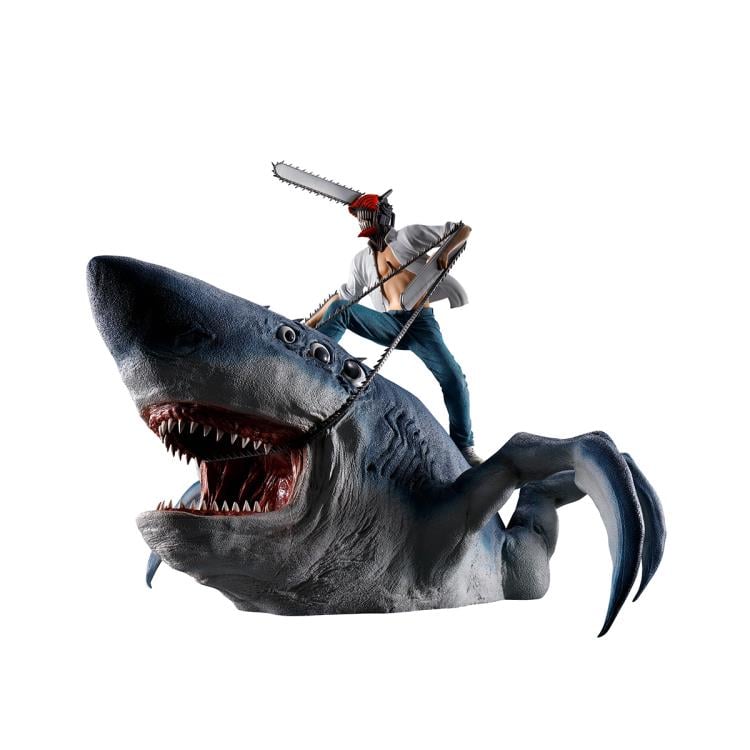 (Pre-Order) Chainsaw Man Ichibansho Mega Impact Chainsaw Man & Beam Figure (ETA: Q4 2025)