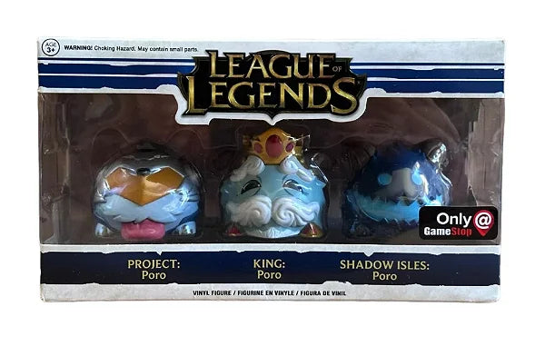 League of Legends - Poro Vinyl Figure 3-Pack