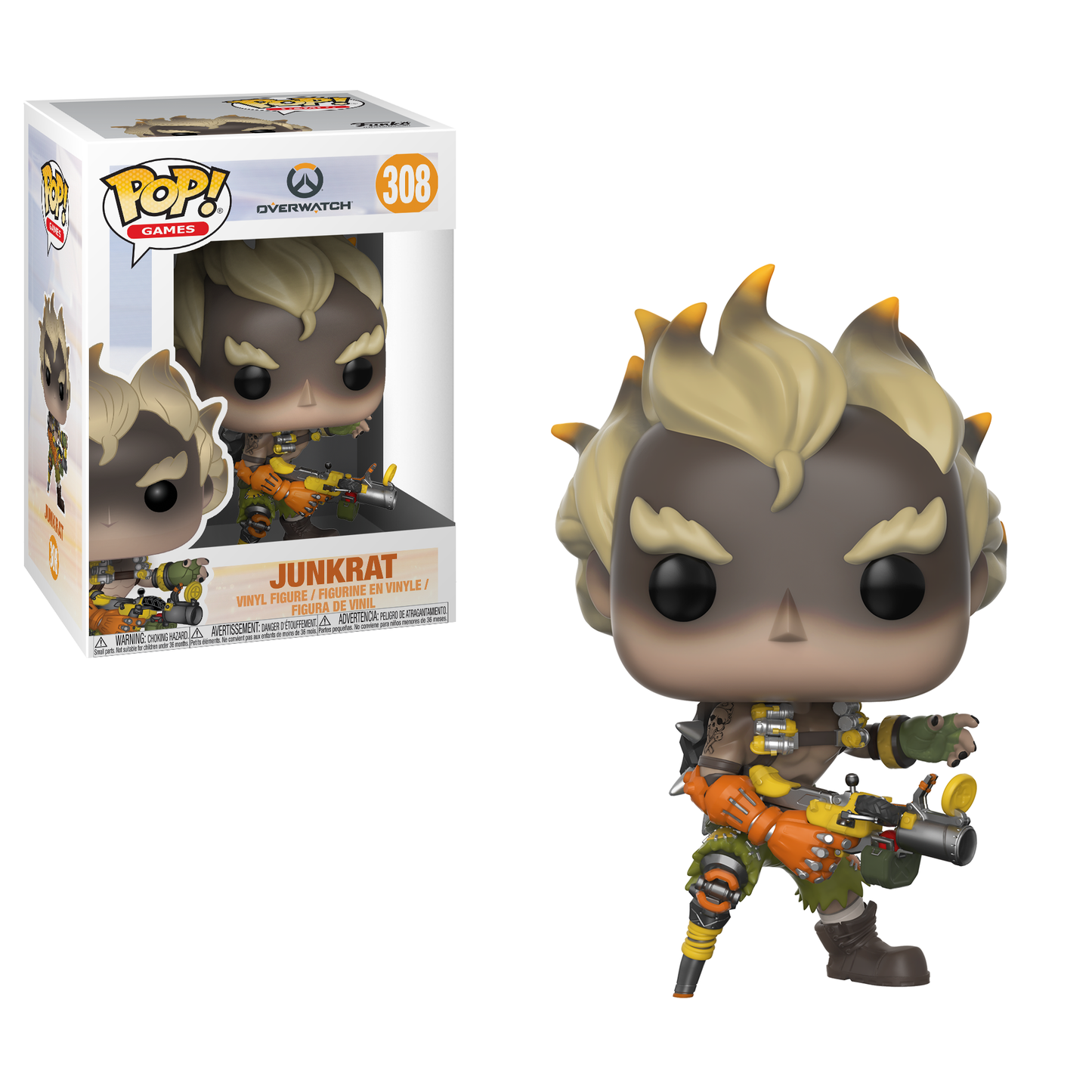 Funko Pop Games Overwatch Vinyl Figure Junkrat #308