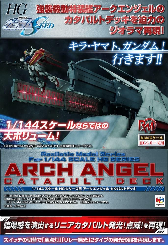 REALISTIC MODEL ARCHANGEL CATAPULT DECK (For 1/144 HGUC)