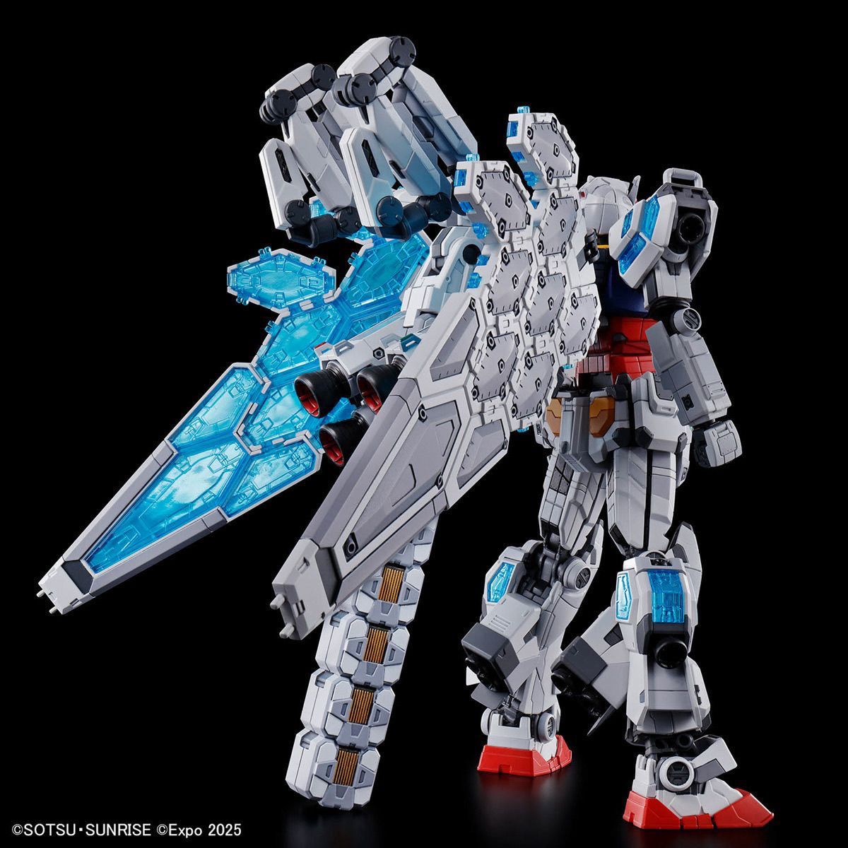 HG Bandai Spirits RX-78F00/E Gundam EX-001 Glass Feather Model Kit 1/144 Expo Limited Version