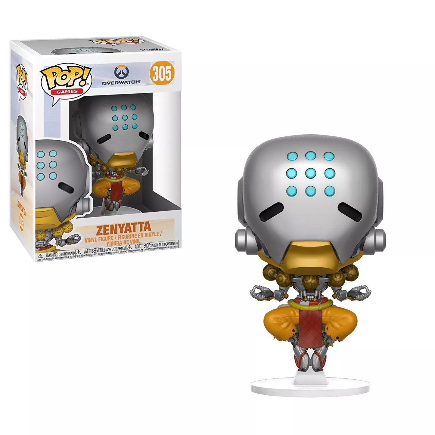 Pop! Games Overwatch Series 3 Zenyatta #305