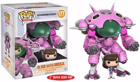 Funko Pop Games (177) D. Va with Meka