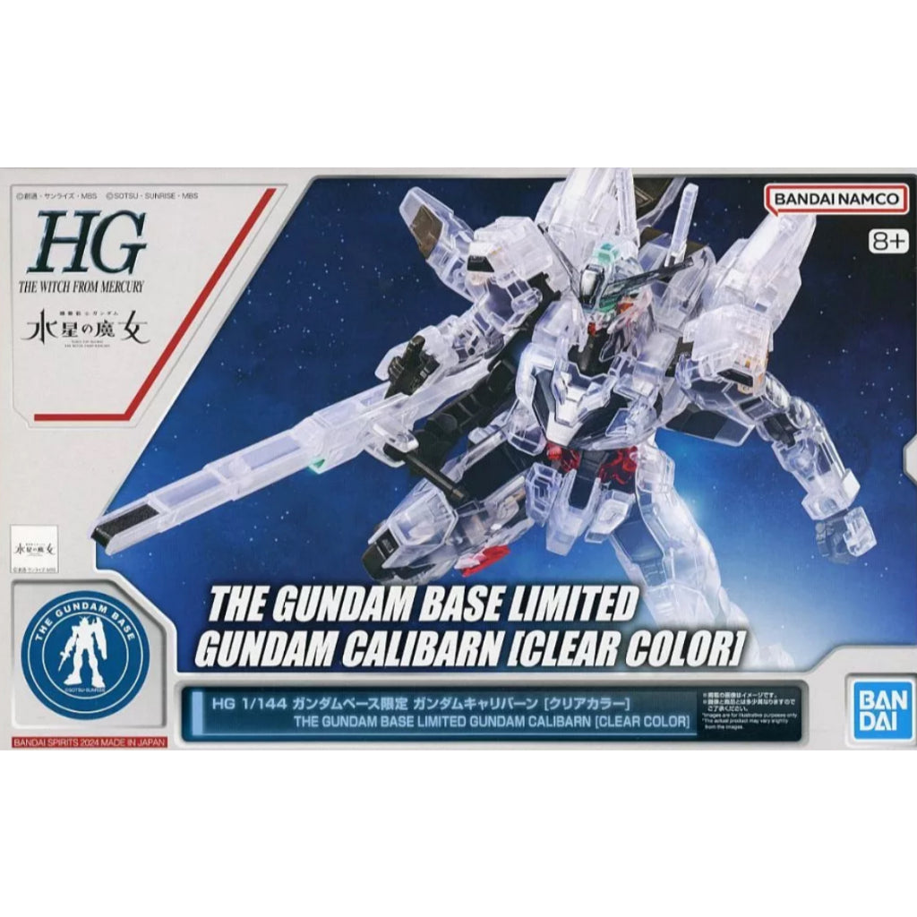 HG 1/144 Gundam Base Limited Gundam Calibarn [Clear Color] – Cool