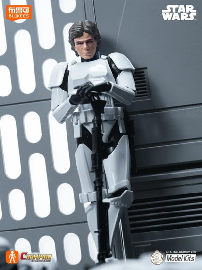 Blokees Star Wars: A New Hope Champion Class 03 Han Solo (Stormtrooper Disguise) Model Kit
