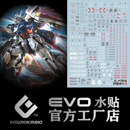 MG 1/100 Aile Strike Gundam Ver RM EVO Water Decal