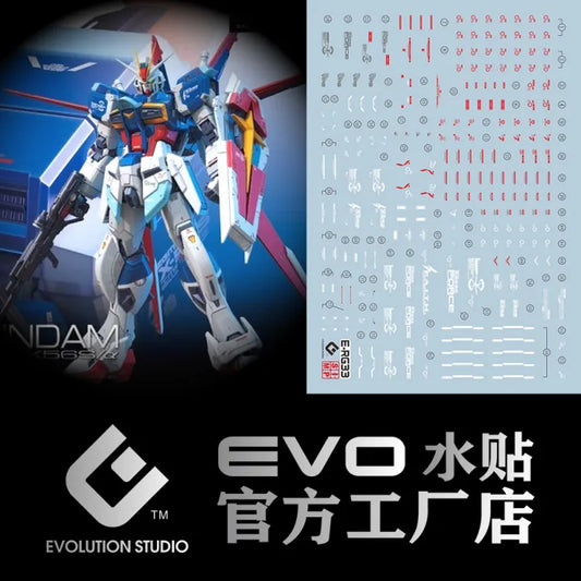 RG 1/144 #33 Force Impulse Gundam EVO Water Decal