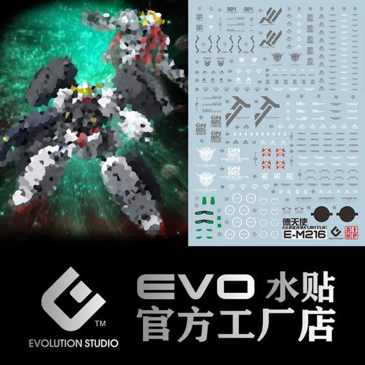 MG 1/100 GUNDAM VIRTUE EVO Water Decal