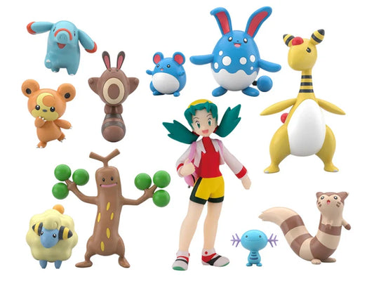 Pokemon Scale World Johto Region 2 Set of 11 Figures
