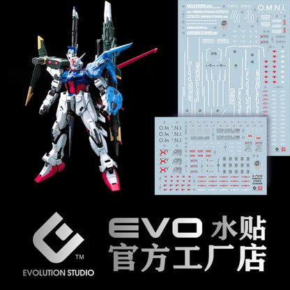 PG 1/60 PERFECT GRADE PERFECT STRIKE GUNDAM EVO Water Decal