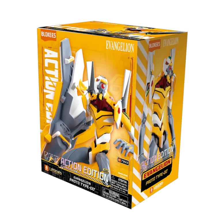 Blokees Rebuild of Evangelion Action Edition DX Evangelion Proto Type-00' Model Kit