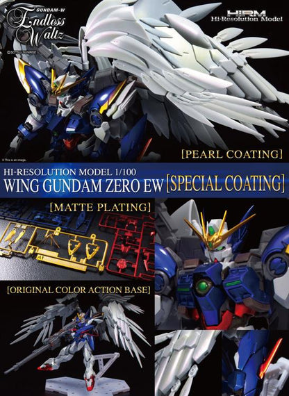 High-Resolution Model - 1/100 Scale Wing Gundam Zero EW (Special Coating)