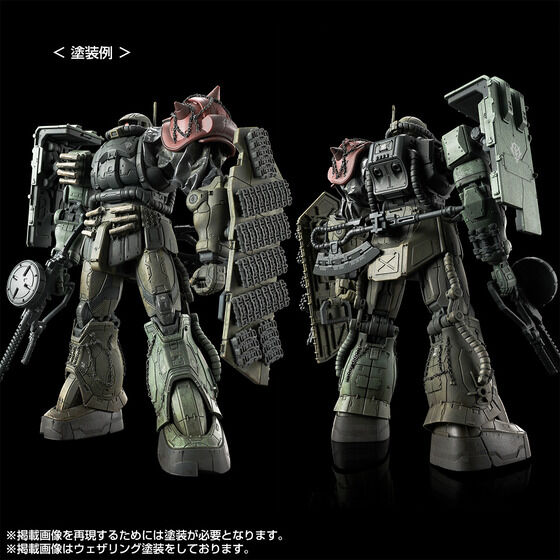 HG 1/144 Zaku II F Type LeSean & Zaku II (Unidentified Type) LeSean (RFV)