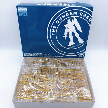 Bandai Gundam Base Limited MG 1/100 Gundam Base Limited Prize RX-78-2 Gundam Ver. 3.0 Gold Coating