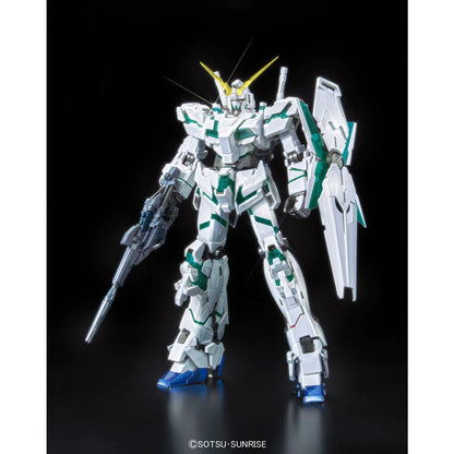 MG 1/100 Unicorn Gundam (Red/Green Twin Frame Edition) Titanium Finish