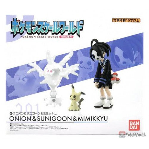 Pokemon 2021 Allister Cursola Mimikyu Bandai Pokemon Scale World Galar Region Figure