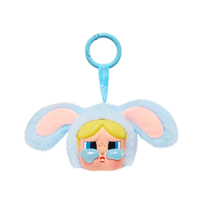CRYBABY x Powerpuff Girls Series-Vinyl Face Plush Blind Box -Bunny Bubbles (Confirmed Style)