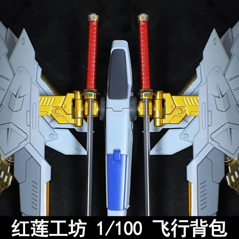 Red Lotus MG 1/100 Proud Defender Mighty Strike Freedom Backpack