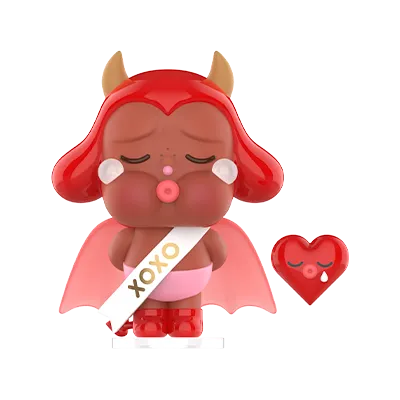 CRYBABY Crying For Love Series Figures - Kiss Kiss-Devil Vers. (Confirmed Style)