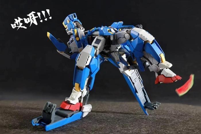 Tiechuang Model Metal Parts Replacement Kit For MG Exia (With LED)