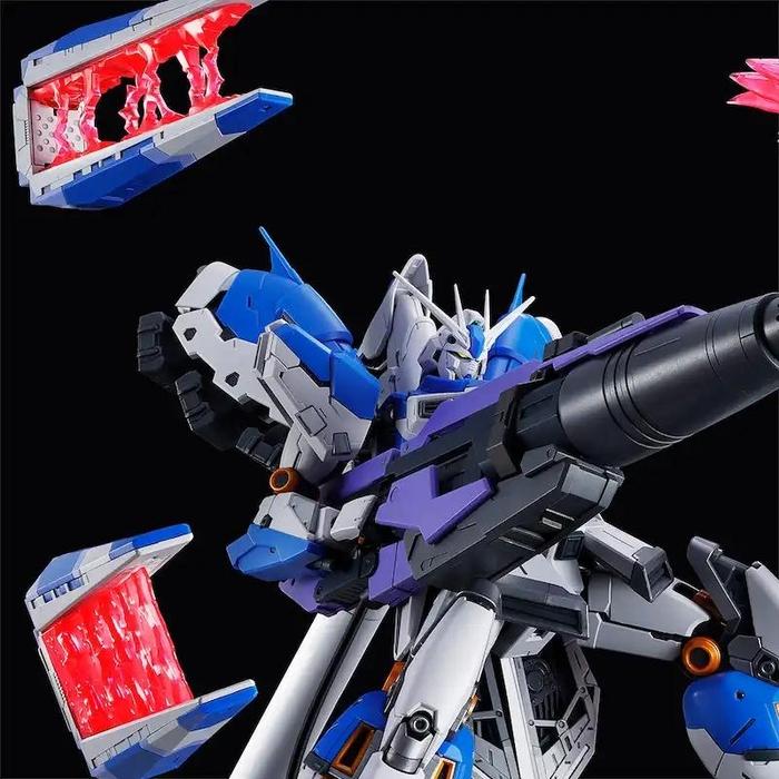 P.Bandai RG 1/144 Hi-Nu Gundam Hyper Mega Bazooka Launcher (Novel ver.) & Funnel Display Set