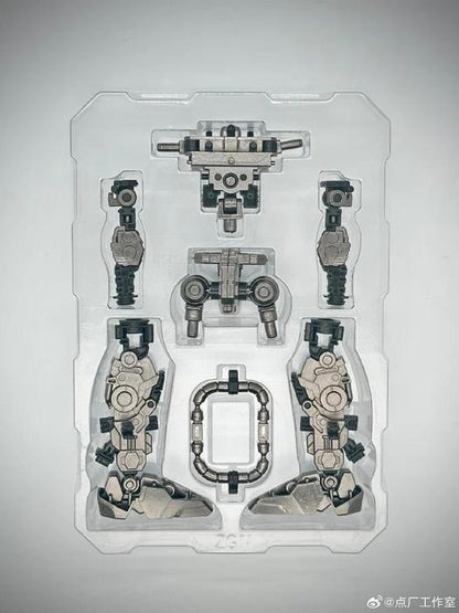 Metal Parts Replacement Kit For MG Zaku Warrior (All MG Zaku Warrior series)